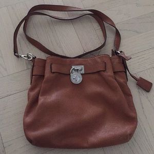 Michael Kors zip top crossbody bag